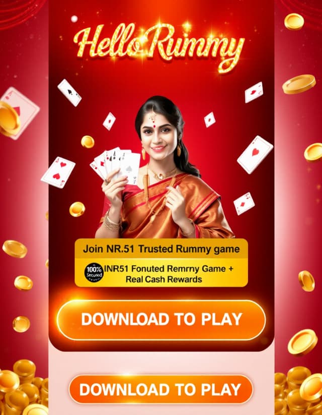Hello Rummy Banner